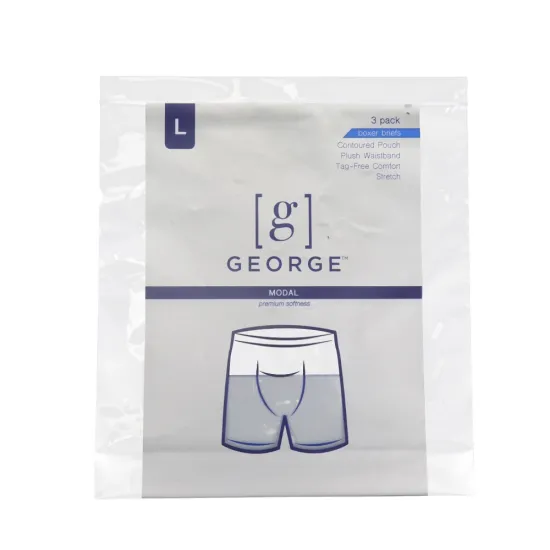 Custom logo printing exquisite clothing zip lock bag