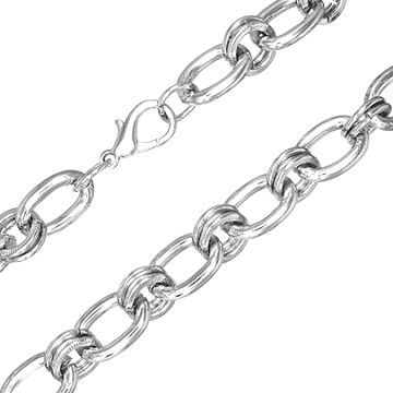 Silver O-shaped Chain