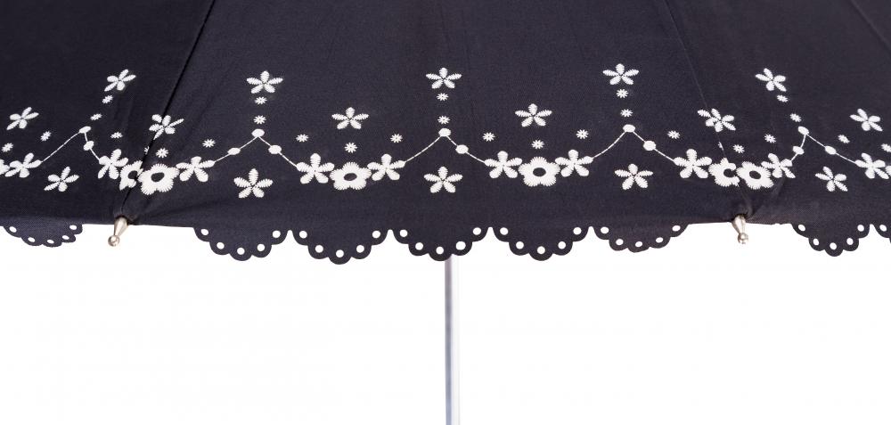 Parapluie UV brodé pour femme