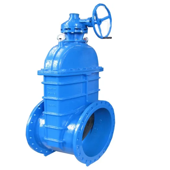 Resilient Seat Flange End Gear Operation Gate Valve