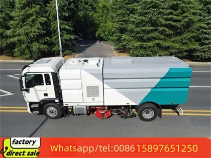 High Quality China Supplier Street Mounted Road Sweeper CLW Road Sweeper Truck