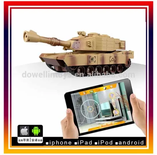 4CH WiFi Control Wireless RC Tank With Camera and Live Vedio Transmission Controlled by iPhone/iPad/ Android