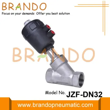 1 1/4'' Threaded Pneumatic Actuated Angle Seat Valve