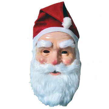 Santa Claus Mask - Christmas Costume for Adult Party Cosplay