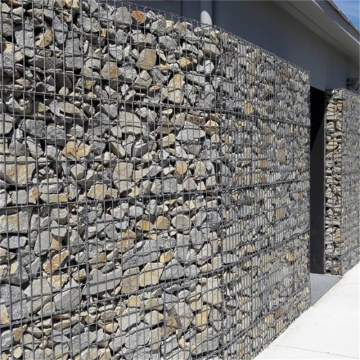 Zinc-Al Coated Stone Cage Metal Wall Welded Gabion