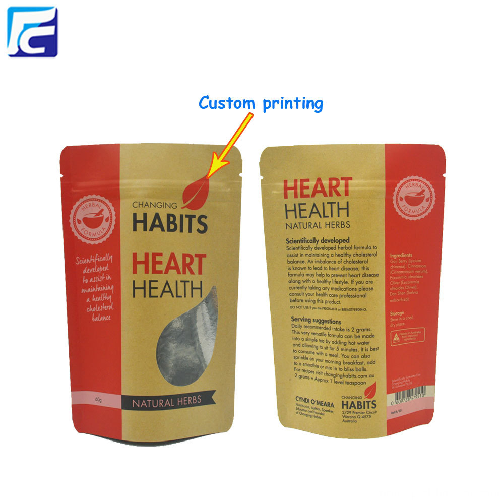 Kraft Paper Mylar Bag