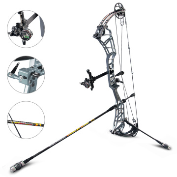 Professional Topoint Archery 38 \ "แพ็คเกจโบว์แบบผสม: เหมาะสำหรับการแข่งขันกับ CNC Milling Riser, USA Gordon Limbs, ระบบสตริง BCY และอุปกรณ์เสริมการยิงธนู