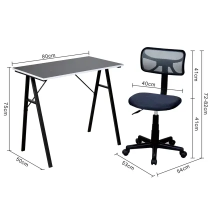 Ergonomic Kids Study Chair with Colorful Printing - Adjustable Desk Chair for Children