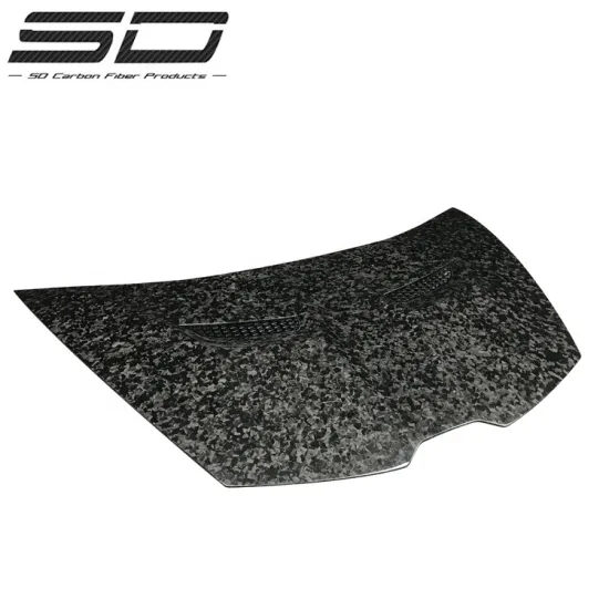 Forged Carbon Fiber Front Hood Vent Cover for Lamborghini Huracan LP580 LP610 - Vors Style