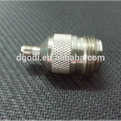 ISO9001 certificated diamond knurling outer threaded cnc precision parts