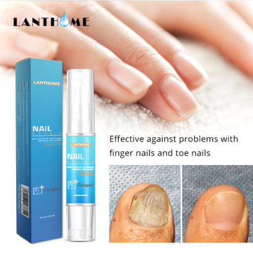 LANTHOME Nail Treatment Essence Liquid Nail and Foot Whitening Toe Nail Fungus Removal Feet Care Nail Gel Makeup Set Cuticle Oil
