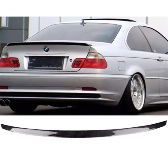 Rear Trunk Spoiler Wing for BMW 3 Series E46 Sedan and Coupe (1999-2005)