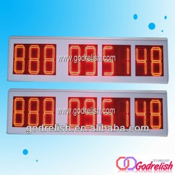 Super brightness large led countdown clock with CE