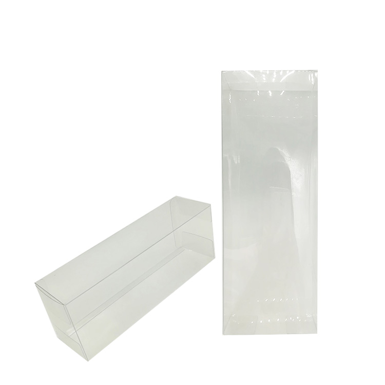 Crystal hard PVC small clear plastic box