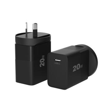 Carregador tipo C 20W portátil USB C carregador