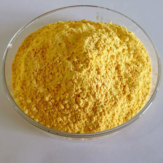 Fine particle size rubber azodicarbonamide foaming agent