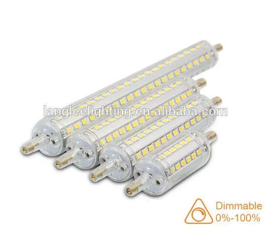 R7S LED Dimmable Light Bulb 10W 118mm J Type Double Ended Replace Tungsten Halogen Bulb