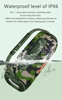 Smart Wireless Bluetooth Speaker With Micro FM Radio