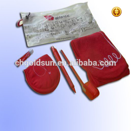 Airline Travel Comfort Airline Amenity Kits For Airplane