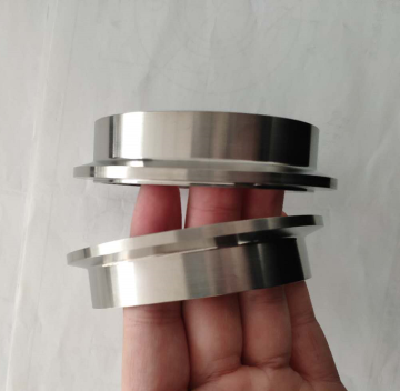 Titanium Auto Exhaust Male & Female Flanges Quick Release V Band Clamp