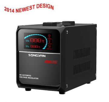 Servo Ac Voltage Stabilizer Price, 1kw single phase voltage regulator, svc relay type servo motor voltage stabilizer