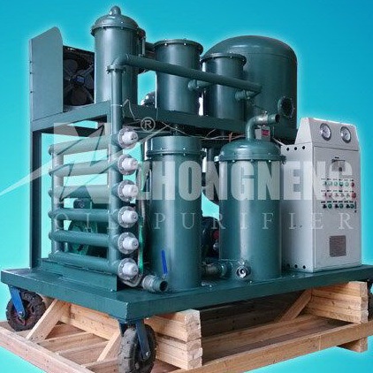 Vacuum used lube oil recycling purifier for sale