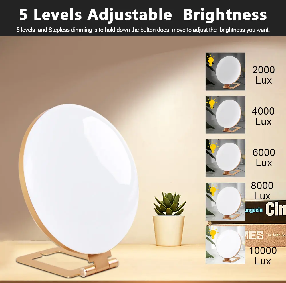 Circle SAD Therapy Lamp