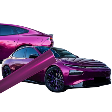 Шкляная вежа Red Car Wrap