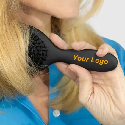 Nylon Hair Extension Brush: Tangle-Free Salon Spa Solutions for Wet or Dry Hair