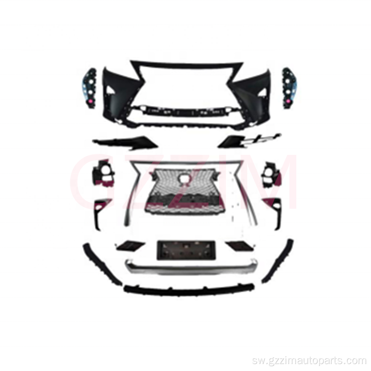 RX 2009-2013 hadi 2016 Michezo ya Kawaida (Grille) Old-New BodyKit