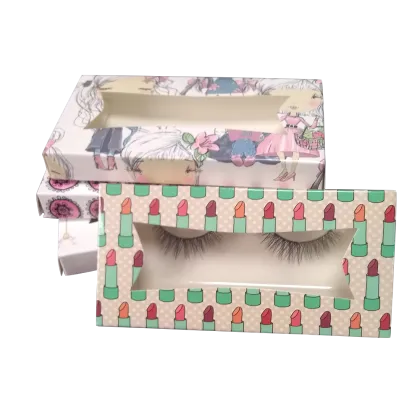 Custom Paper Lashes Beauty Packaging
