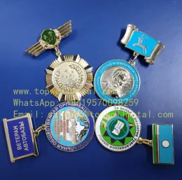 Medals Badges Hard Enamel for Souvenirs pins