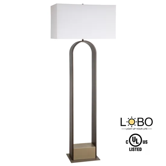 UL Listed OEM Hotel Floor Lamp, American Style Corner Floor Lamps for Hotels and Bedrooms