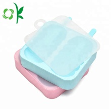 Silicone 2 Ice Tray with Lid