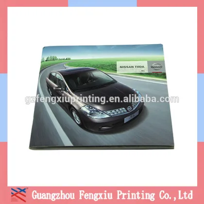 Saddle Stitching 2016 Cars Promotional Softcover Book Printing