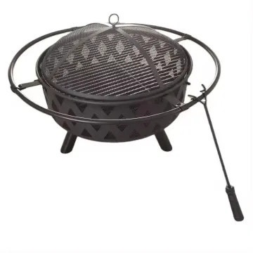 31 Inch Corten Steel Fire Pit Kit for Camping and Outdoor Use