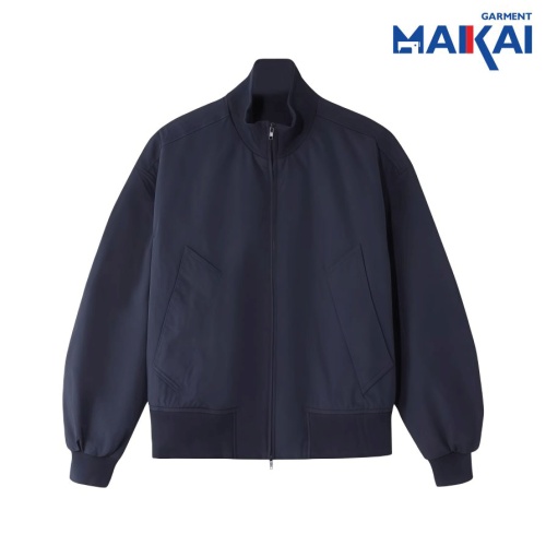 Men's Stand-Up Collar Flight Uniform Jacket