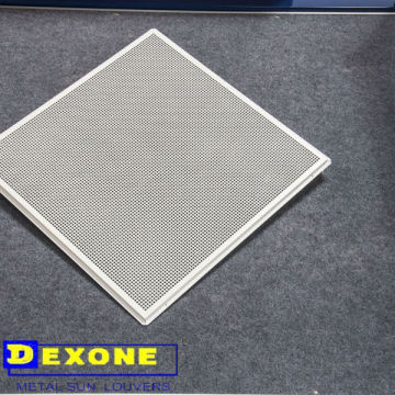 Perforated metal false celling designs
