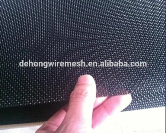 Plain weave stainless steel security window screen/ss securiyt mesh