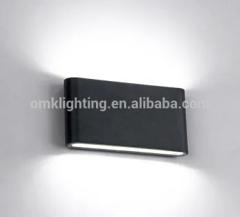 aluminum 2 face Glowing 2*3w/2*6w led wall lamp