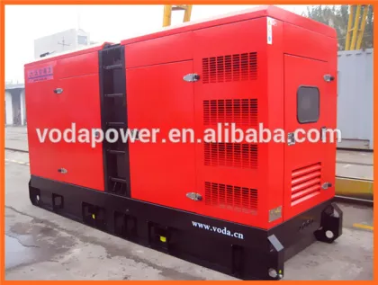 diesel generators by Perkins motor open silent type