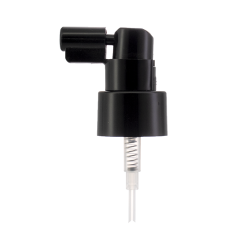 24/410 de pulverizador longo liso preto do bocal com prolongamento e grampo do navio