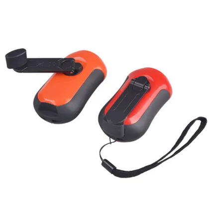Dynamo Flashlight 3 Modes Light Rechargeable Dynamo Flashlight