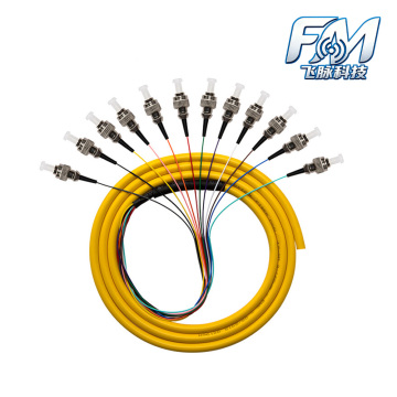Durable 12 Core FC UPC Patch Cord Assembly