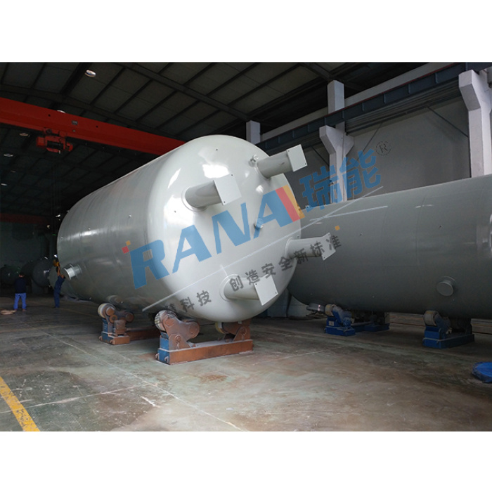 Пакрыццё бака для захоўвання PTFE для моцнай кіслаты