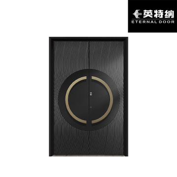 Durable Heavy Duty Aluminum Plate Public Building Door