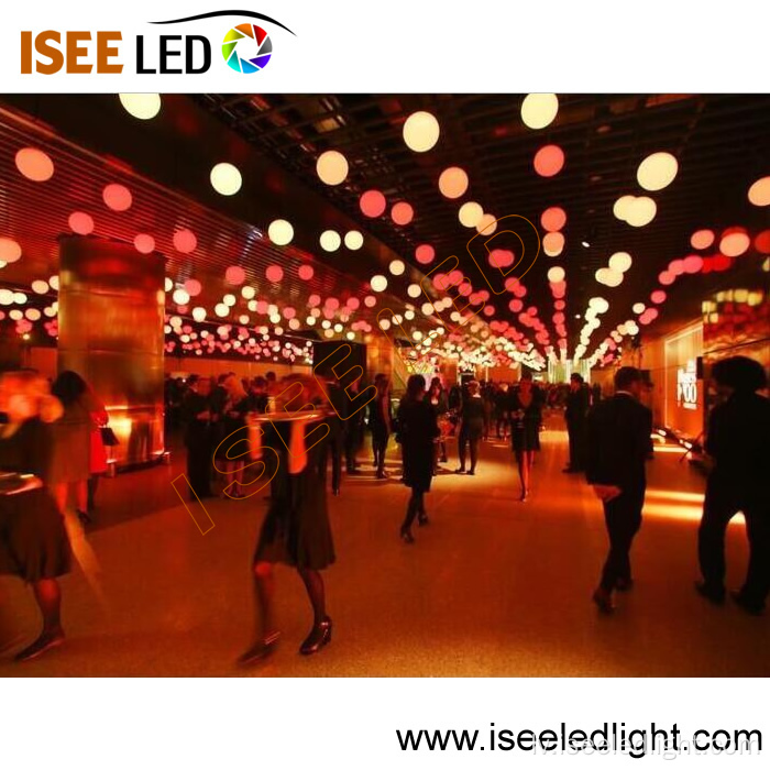 LED kinētiskās 3D sfēras gaisma skatuves apgaismojumam