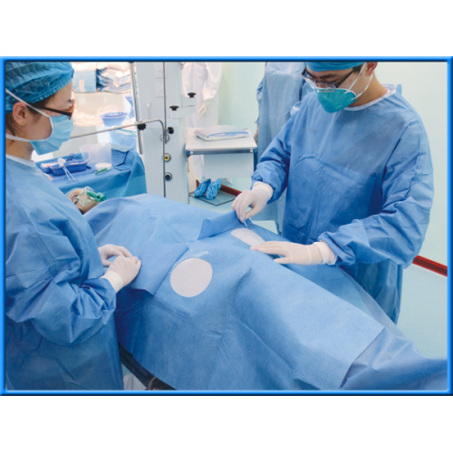 Surgery Angiography Drape Sterile Disposable Surgical Angiography Drape Pack Supplier