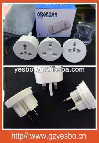 electrical multi adapter plug/multipurpose travel adapter/universal international travel power plug