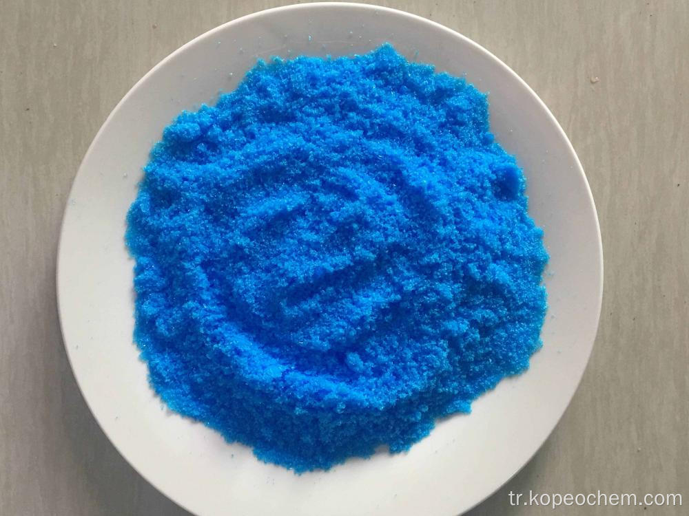 Yüksek kaliteli yüzme havuzu kullanımı CUSO4 bakır sülfat